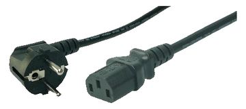 LogiLink Stromkabel - IEC 60320 C13 zu CEE 7/7 (M) von LumaTech