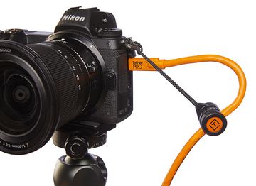 Tether Tools TetherGuard Camera Support - Kabelhalter - Universal - Schwarz - Orange von LumaTech