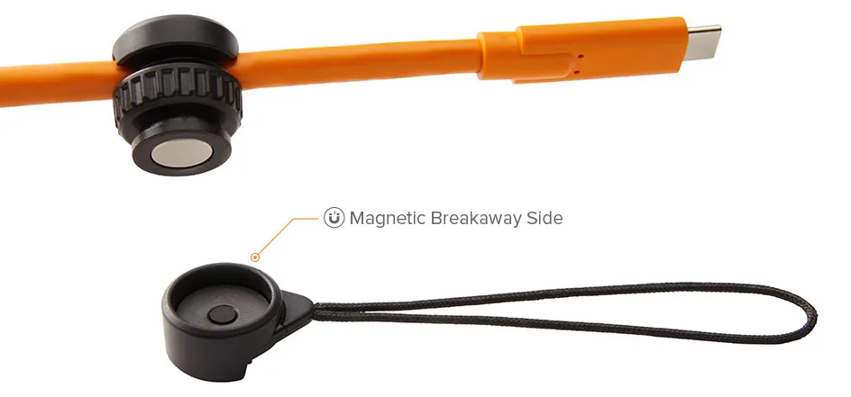 Tether Tools TetherGuard Camera Support - Kabelhalter - Universal - Schwarz - Orange, Ansicht 3