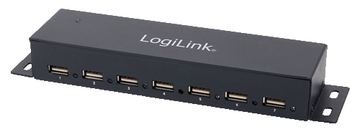 LogiLink USB 2.0 Hub 7-Port Metal - Hub - 7 x USB 2.0 von LumaTech