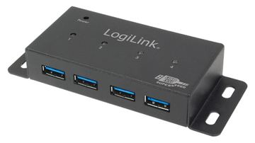 LogiLink USB 3.0 Hub 4-Port - Hub - 4 x SuperSpeed USB 3.0 von LumaTech