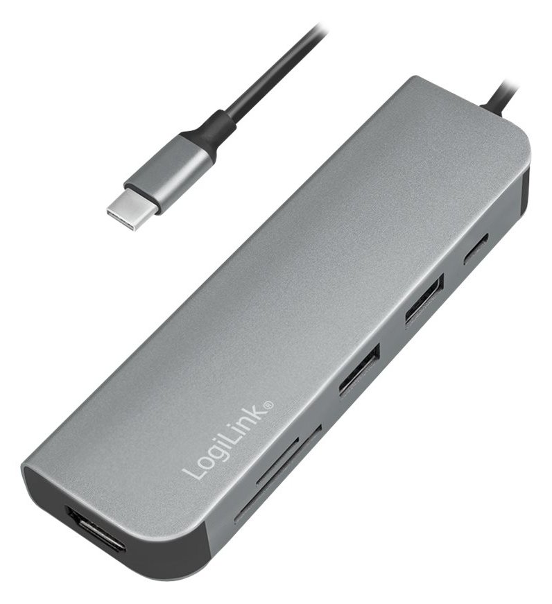 LogiLink USB-C Multifunction Hub - Dockingstation