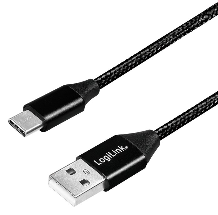 LogiLink USB-Kabel - 24 pin USB-C (M) zu USB (M)