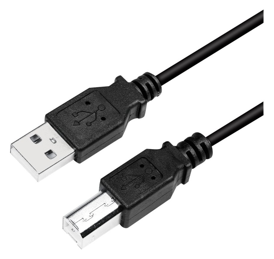 LogiLink USB-Kabel - USB (M) zu USB Typ B (M)