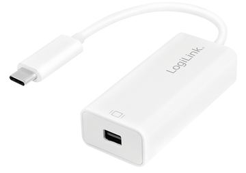 LogiLink Videoadapter - 24 pin USB-C (M) umkehrbar zu Mini DisplayPort (W) von LumaTech