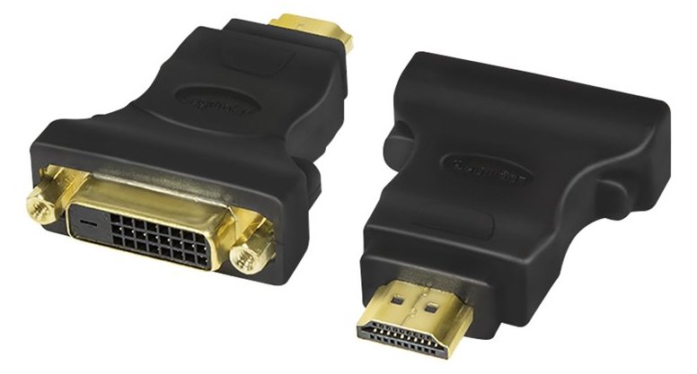LogiLink Videoadapter - HDMI männlich zu DVI-D weiblich