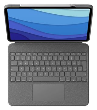 Logitech Combo Touch - Tastatur und Foliohülle - mit Trackpad - hintergrundbeleuchtet - TL: Deutsch, QWERTZ von LumaTech