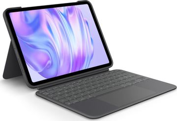 Logitech Combo Touch - Tastatur und Foliohülle für Apple 11 iPad Pro (M4) - TL: Nordisch, QWERTY von LumaTech