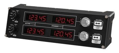 Logitech Flight Radio Panel - Flugsimulator-Instrumentenbrett