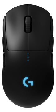 Logitech G Pro - Maus - rechts- und linkshändig - optisch - kabellos - LIGHTSPEED - kabelloser Empfänger (USB) von LumaTech