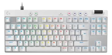Logitech G PRO X RAPID - Tastatur - TKL - Hintergrundbeleuchtung - TL: US, QWERTY - Weiß von LumaTech