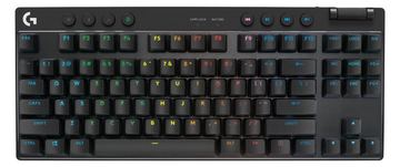 Logitech G PRO X TKL - Tastatur - kabellos - Bluetooth Tactile - Schwarz - TL: Deutsch, QWERTZ von LumaTech
