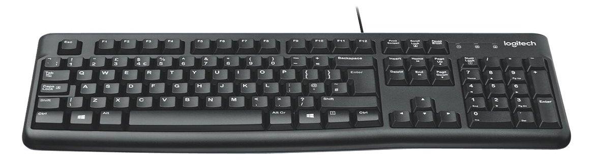 Logitech K120 - Tastatur - USB - TL: Italienisch, QWERTY