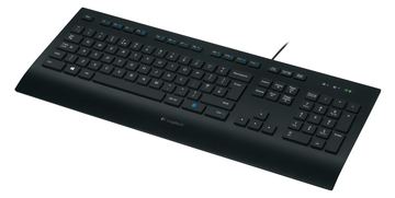 Logitech K280e - Tastatur - USB Schwarz - TL: Deutsch, QWERTZ von LumaTech