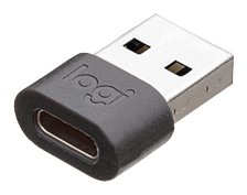Logitech Logi Zone Wired USB-A Adapter - USB-Adapter - USB Typ A (M)
