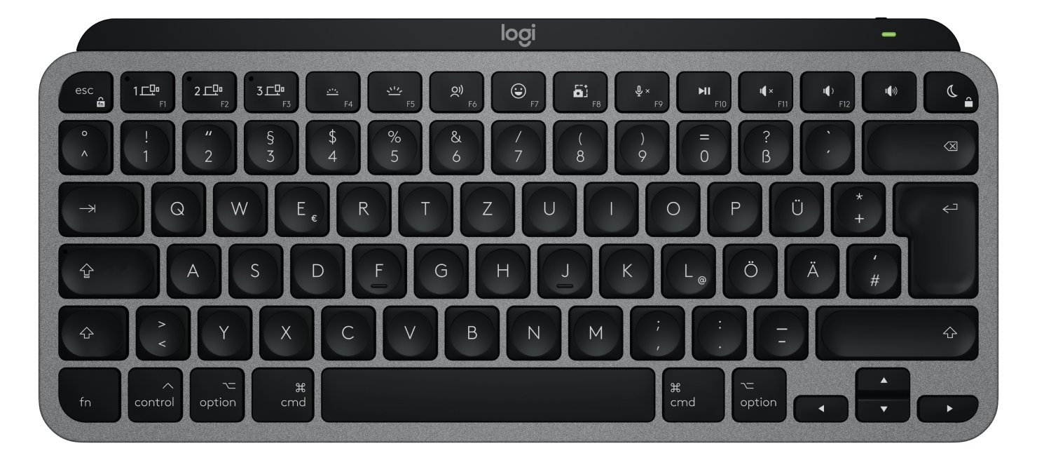 Logitech Master Series MX Keys Mini for Mac - Tastatur - TL: Deutsch, QWERTZ