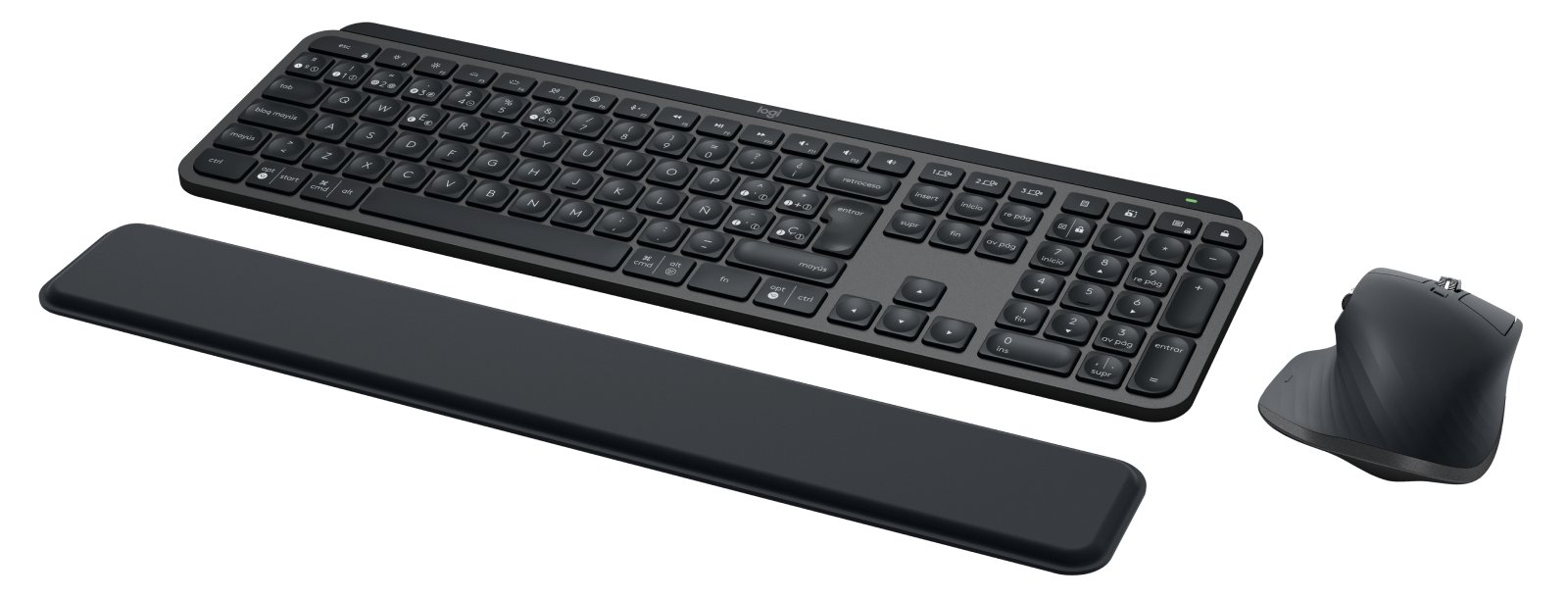 Logitech MX Keys Combo for Business - Tastatur-und-Maus-Set - TL: Spanisch, QWERTY