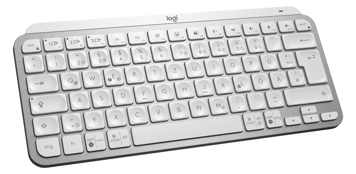 Logitech MX Keys Mini - Tastatur - hinterleuchtet - TL: Deutsch, QWERTZ