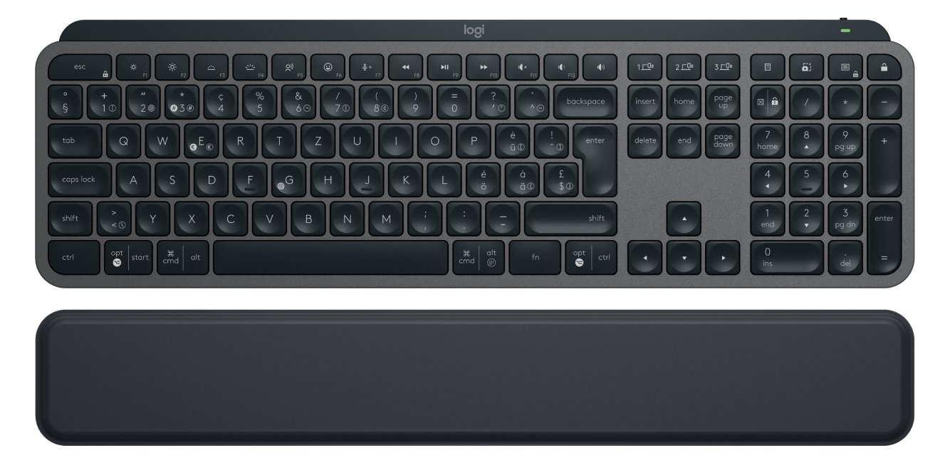 Logitech MX Keys S - Tastatur - hinterleuchtet - TL: Schweiz, QWERTZ