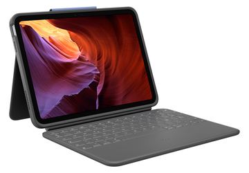 Logitech Rugged Folio - Tastatur und Foliohülle - TL: Spanisch, QWERTY von LumaTech