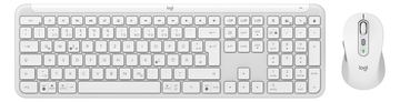 Logitech Signature Slim Combo MK950 - Tastatur-und-Maus-Set - kabellos - Off-White - TL: Deutsch, QWERTZ von LumaTech