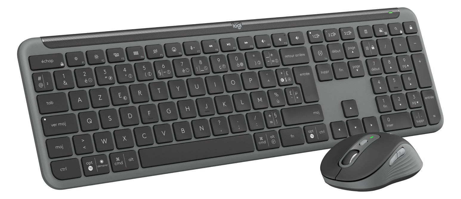 Logitech Signature Slim Combo MK950 for Business - TL: Französisch, AZERTY