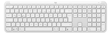 Logitech Signature Slim K950 - Tastatur - full size - kabellos - Bluetooth 5.1 LE - Off-White - TL: Deutsch, QWERTZ von LumaTech