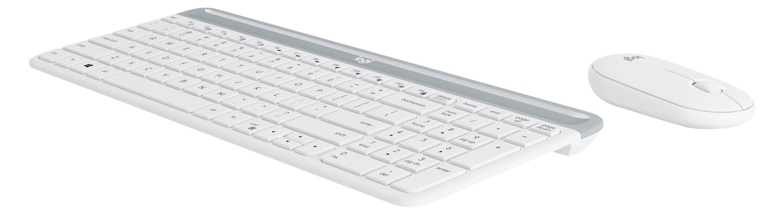 Logitech Slim Wireless Combo MK470 - Tastatur-und-Maus-Set - TL: Spanisch, QWERTY