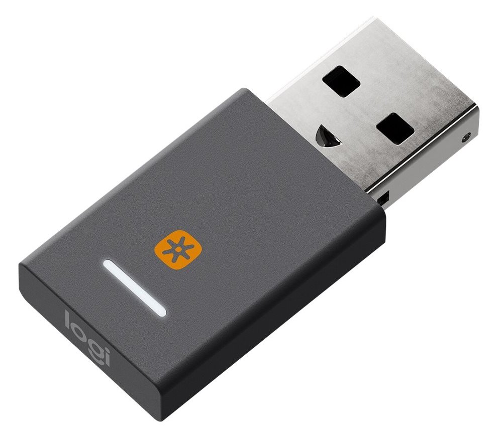 Logitech Unifying + Audio Receiver UC - Drahtloser Audioempfänger für Headset, Maus, Tastatur