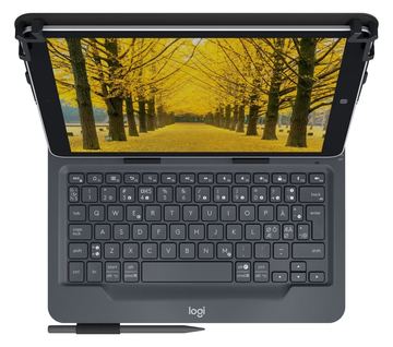 Logitech Universal - Tastatur und Foliohülle - TL: Italienisch, QWERTY von LumaTech