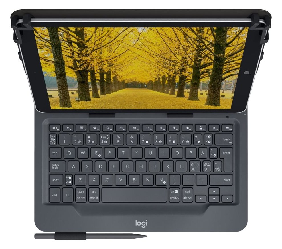 Logitech Universal - Tastatur und Foliohülle - TL: Italienisch, QWERTY