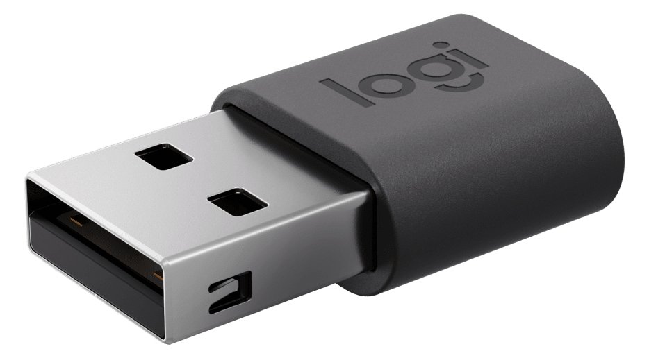Logitech USB-Adapter - USB (M) zu 24 pin USB-C (W) - USB 2.0