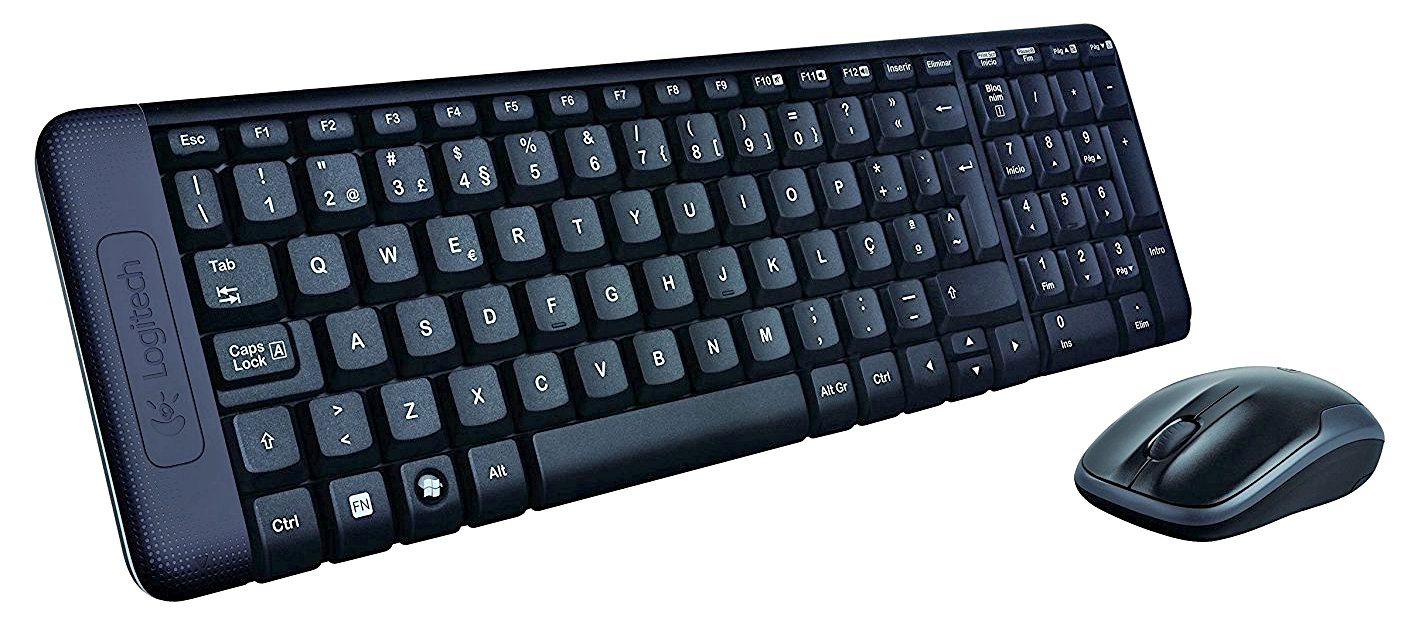 Logitech Wireless Combo MK220 - Tastatur-und-Maus-Set - TL: Spanisch, QWERTY