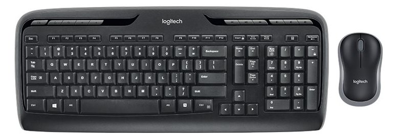 Logitech Wireless Combo MK330 - Tastatur-und-Maus-Set - TL: US, QWERTY