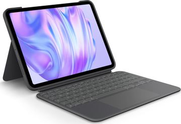 Logitech Combo Touch - Tastatur und Foliohülle - Graphite  Apple 11-inch iPad Pro (M4) - TL: Deutsch, QWERTZ von LumaTech