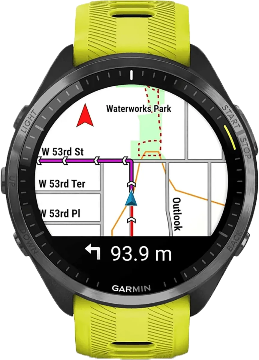 Garmin Unisex Forerunner® 965 DLC Titan GPS Uhr, zitronengelb-schwarz, OneSize — Bild 2
