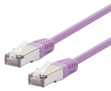 LOGON PROFESSIONAL PATCH CABLE SF/UTP - Cat5e - VIOLET - Kabel - Netzwerk von LumaTech