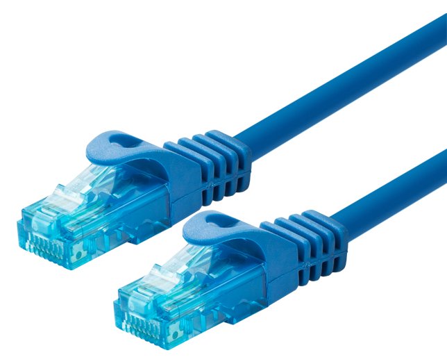 LOGON PROFESSIONAL PATCH CABLE U/UTP - Cat5e - BLUE - Kabel - Netzwerk