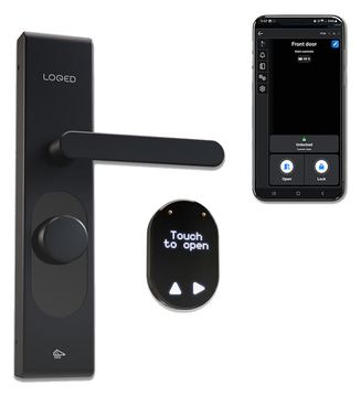LOQED Touch Smart Lock Black Edition von LumaTech