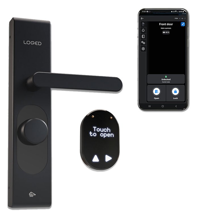 LOQED Touch Smart Lock Black Edition