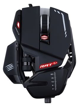 Mad Catz R.A.T.6+ - Maus - optisch - 11 Tasten - Schwarz von LumaTech
