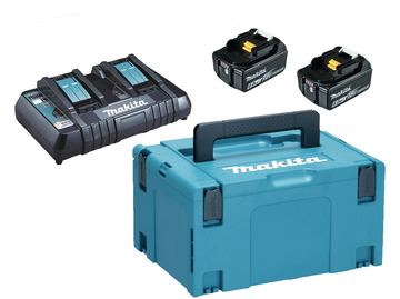 Makita 198077-8 - Batterie- & Ladegerät-Set - Lithium-Ion (Li-Ion) - 6 Ah - 18 V - Makita - Schwarz - Grün von LumaTech