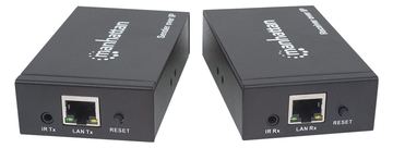 Manhattan 1080p HDMI over IP Extender Kit, Extends 1080p Signal up to 120m with a Network Switch and Single Ethernet von LumaTech