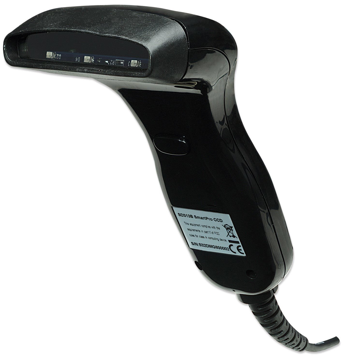 Manhattan Contact CCD Handheld Barcode Scanner, USB, 80mm Scan Width, Cable 152cm, Max Ambient Light: 3,000 lux