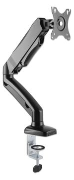 Manhattan Halterung 1 Monitor Gasdruck Aluminium 17-32 Zoll von LumaTech