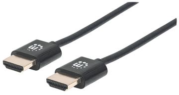 Manhattan HDMI Cable with Ethernet (Ultra Thin), 4K@60Hz (Premium High Speed) von LumaTech