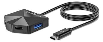 Manhattan Hub - combo - 2 x USB-C 3.2 Gen 1 + 2 x USB 3.2 Gen 1 von LumaTech