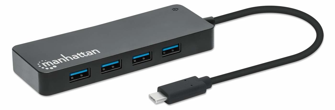 Manhattan Hub - Typ C - 7 x USB 3.2 Gen 1