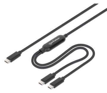 Manhattan Stromkabel - 24 pin USB-C (M) zu 24 pin USB-C (M) von LumaTech