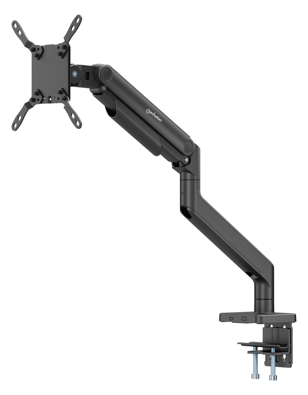 Manhattan Tischhalterung mit mechanischer Feder für 1x Moni.